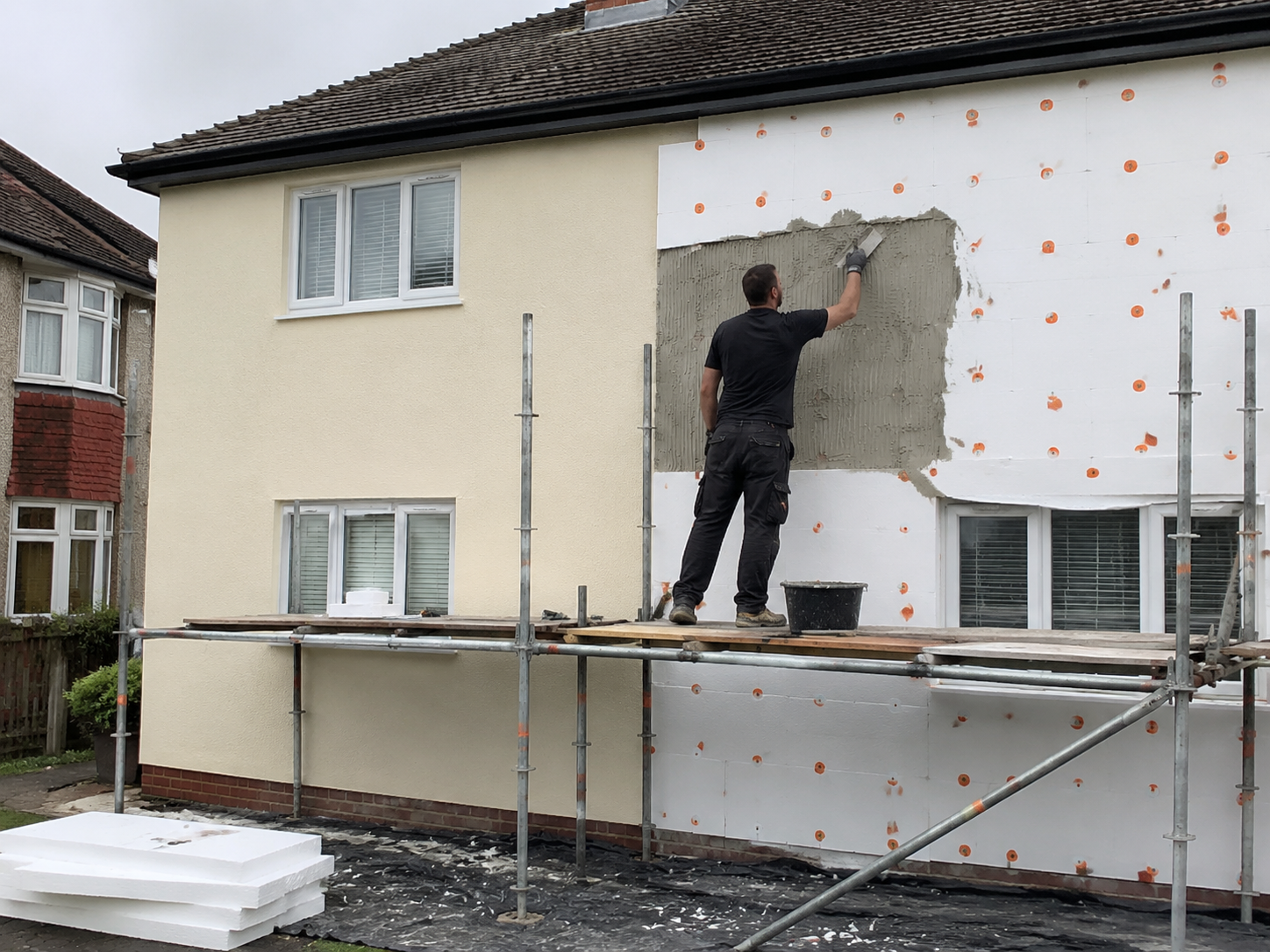 External wall insulation & rendering